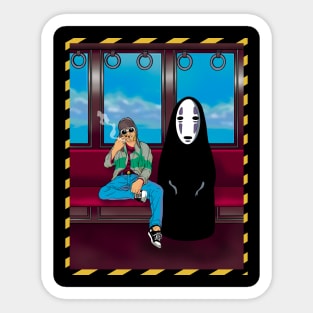 KURT VS NO FACE Sticker